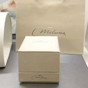 MILUNA LID3265-013G7 Solitär-Damenring 18 Karat Weissgold