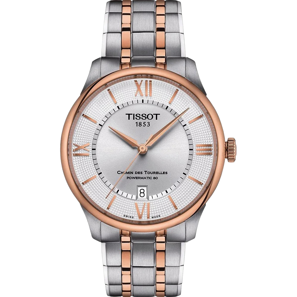 TISSOT Mod. CHEMIN DES TOURELLES POWERMATIC 80 T1398072203800 Armbanduhr