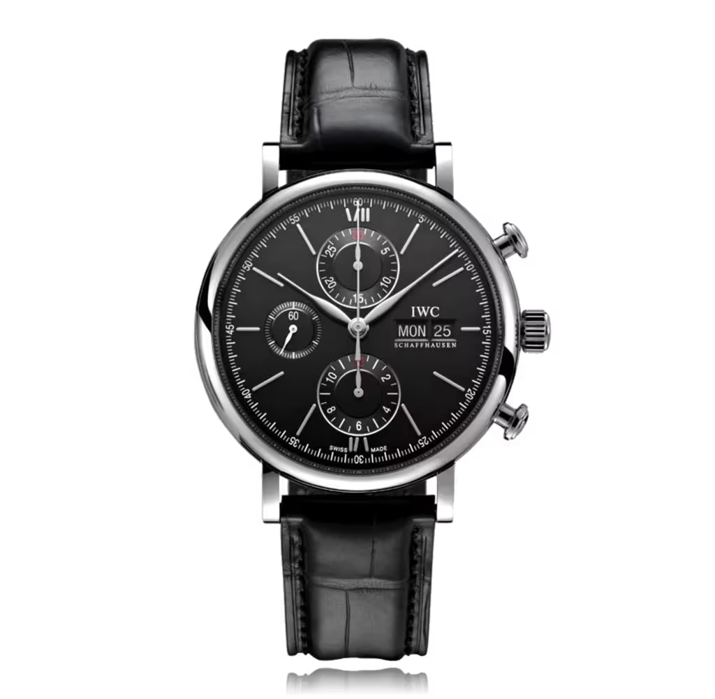 IWC PORTOFINO CHRONOGRAPH LEDERARMBAND IW391029 *LETZTES STÜCK*