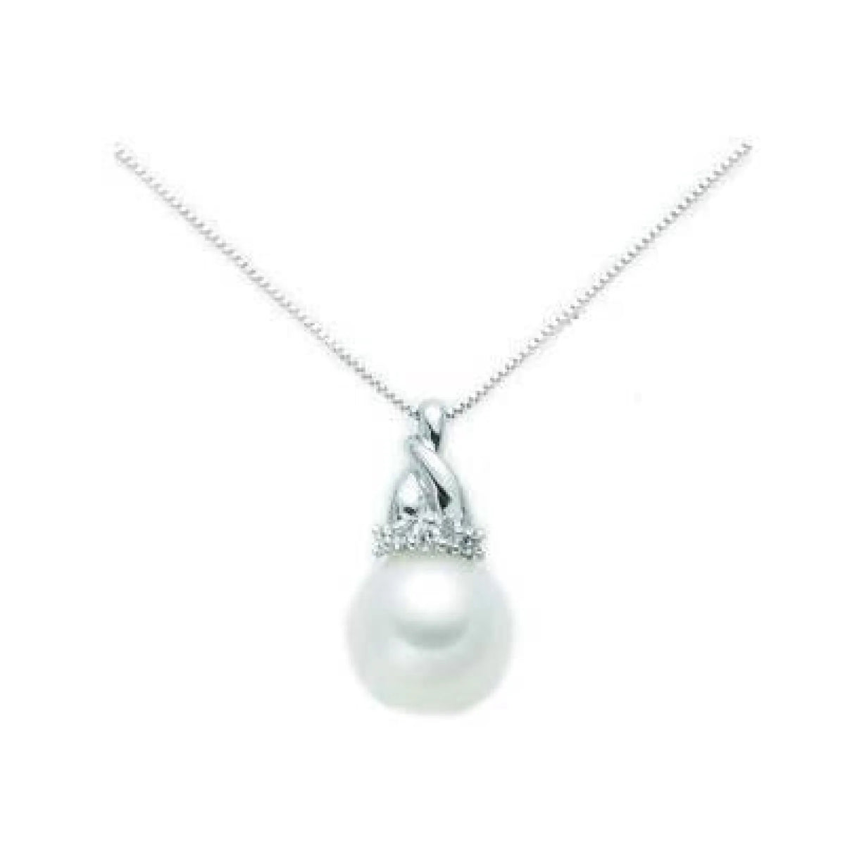 Miluna Halskette mit Perle und Diamanten