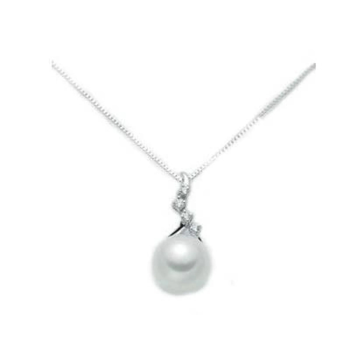Miluna Halskette mit Perle und Diamanten