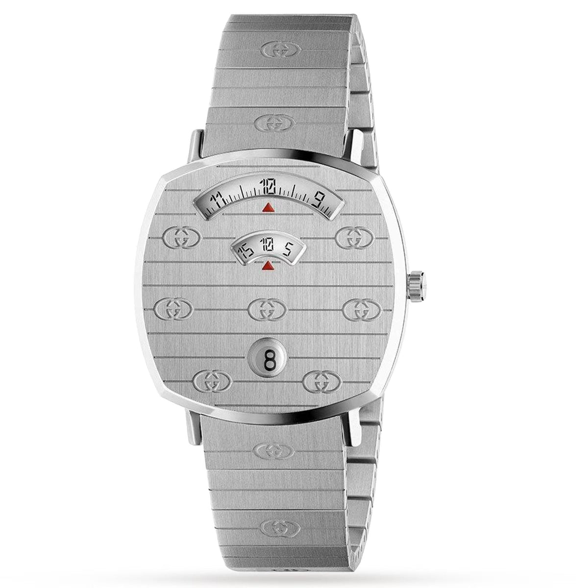 Gucci Grip Watch 35mm Silber