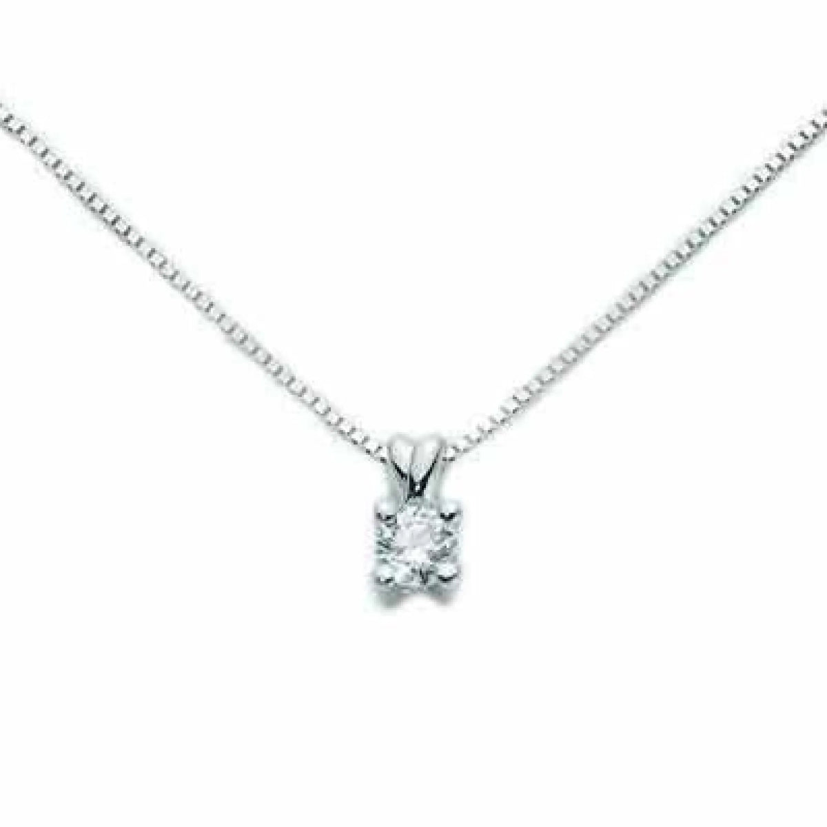 Miluna Punto-Luce Halskette mit Diamant