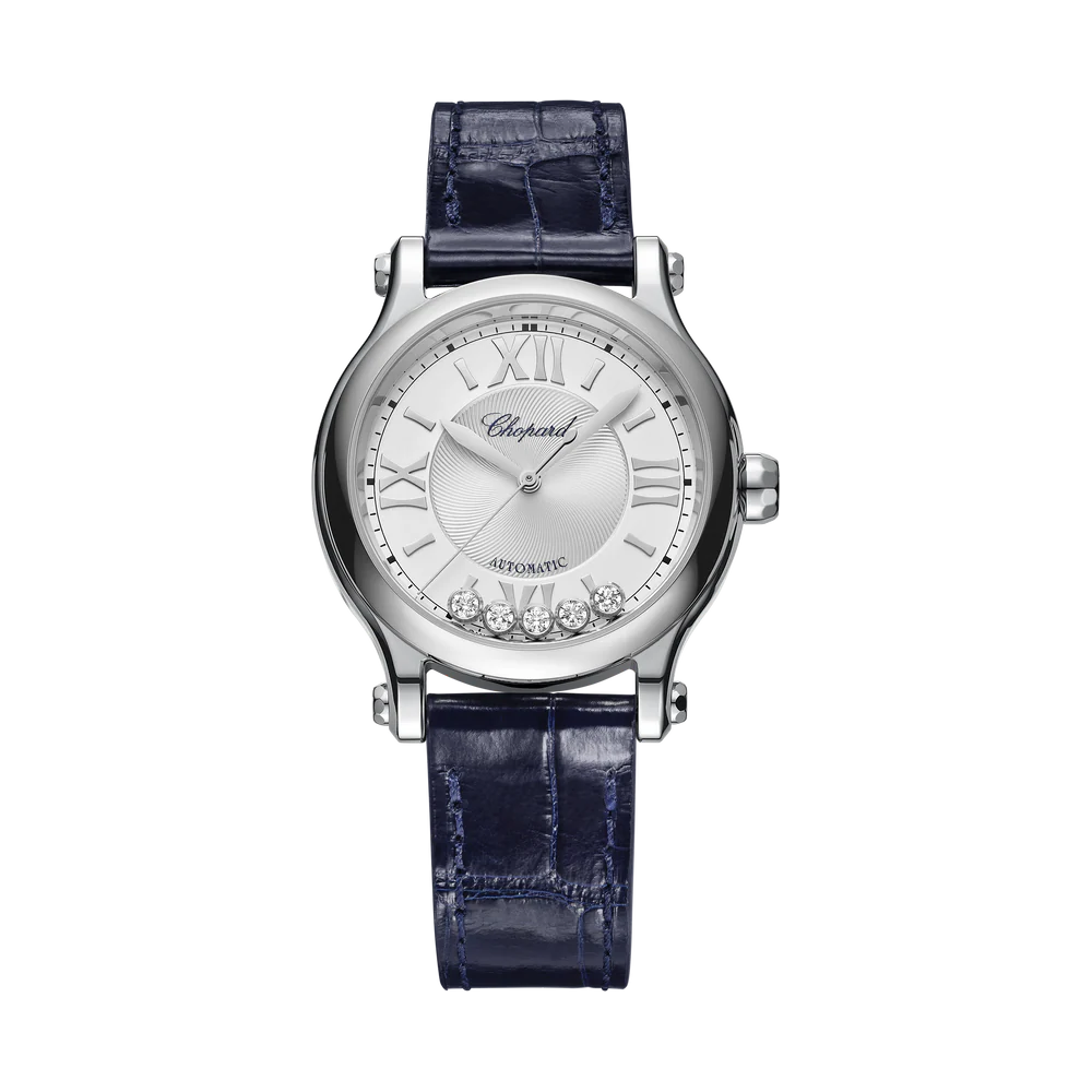 CHOPARD MOD. HAPPY SPORT AUTOMATIC - THE FIRST COLLECTION W/Diamonds 278608-3001