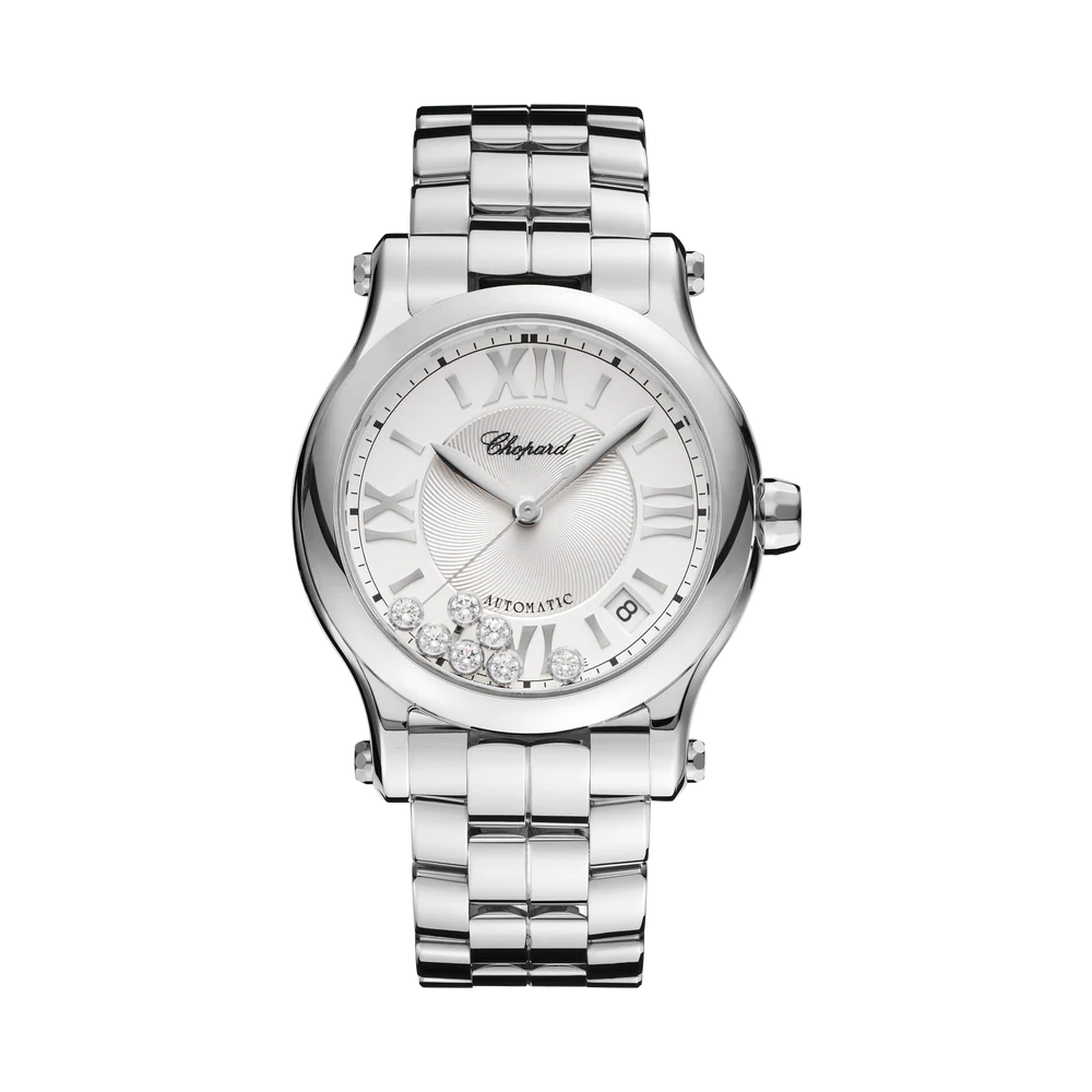 CHOPARD MOD. HAPPY SPORT AUTOMATIC W/Diamonds 278559-3002