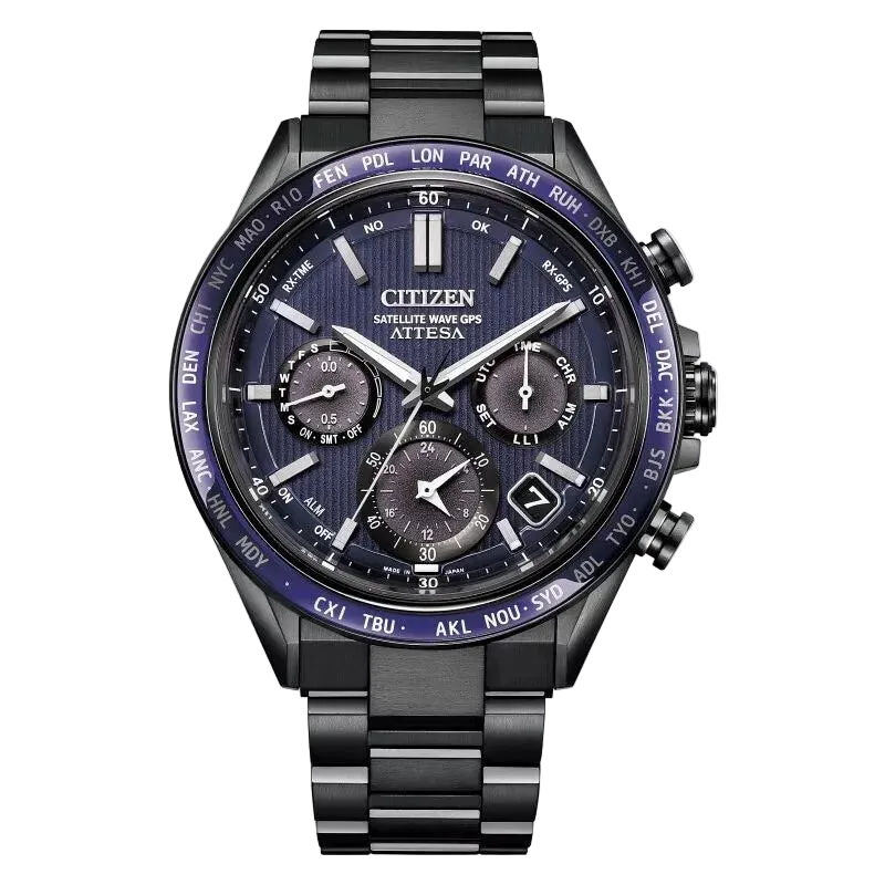 CITIZEN Mod. ATTESA TITANIUM ECO DRIVE SATELLITE WAVE GPS Special Pack CC4059-64L