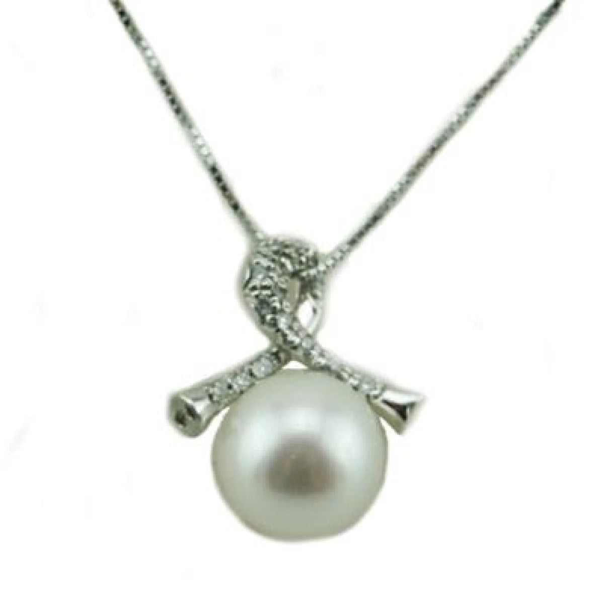 Miluna Halskette mit Perle und Diamanten