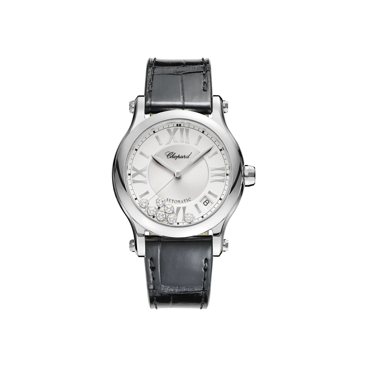CHOPARD MOD. HAPPY SPORT AUTOMATIC W/Diamonds 278559-3001