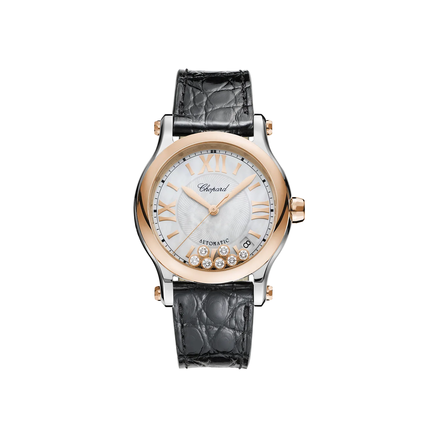CHOPARD MOD. HAPPY SPORT AUTOMATIC W/Diamonds 278559-6008