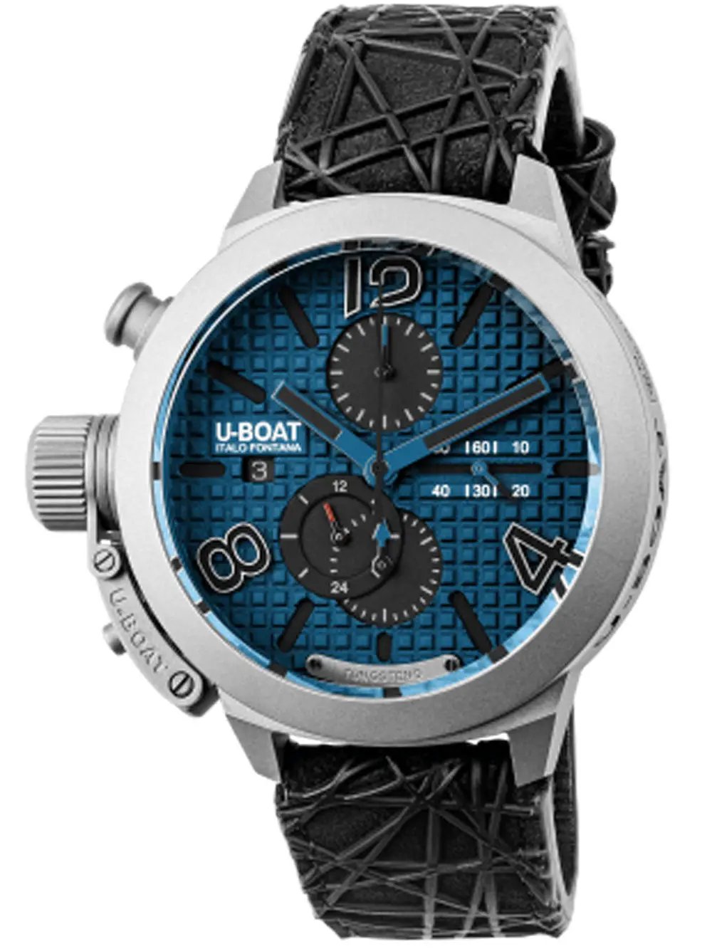 U-Boat Classico Titanium Blue Automatic Chronograph 3003