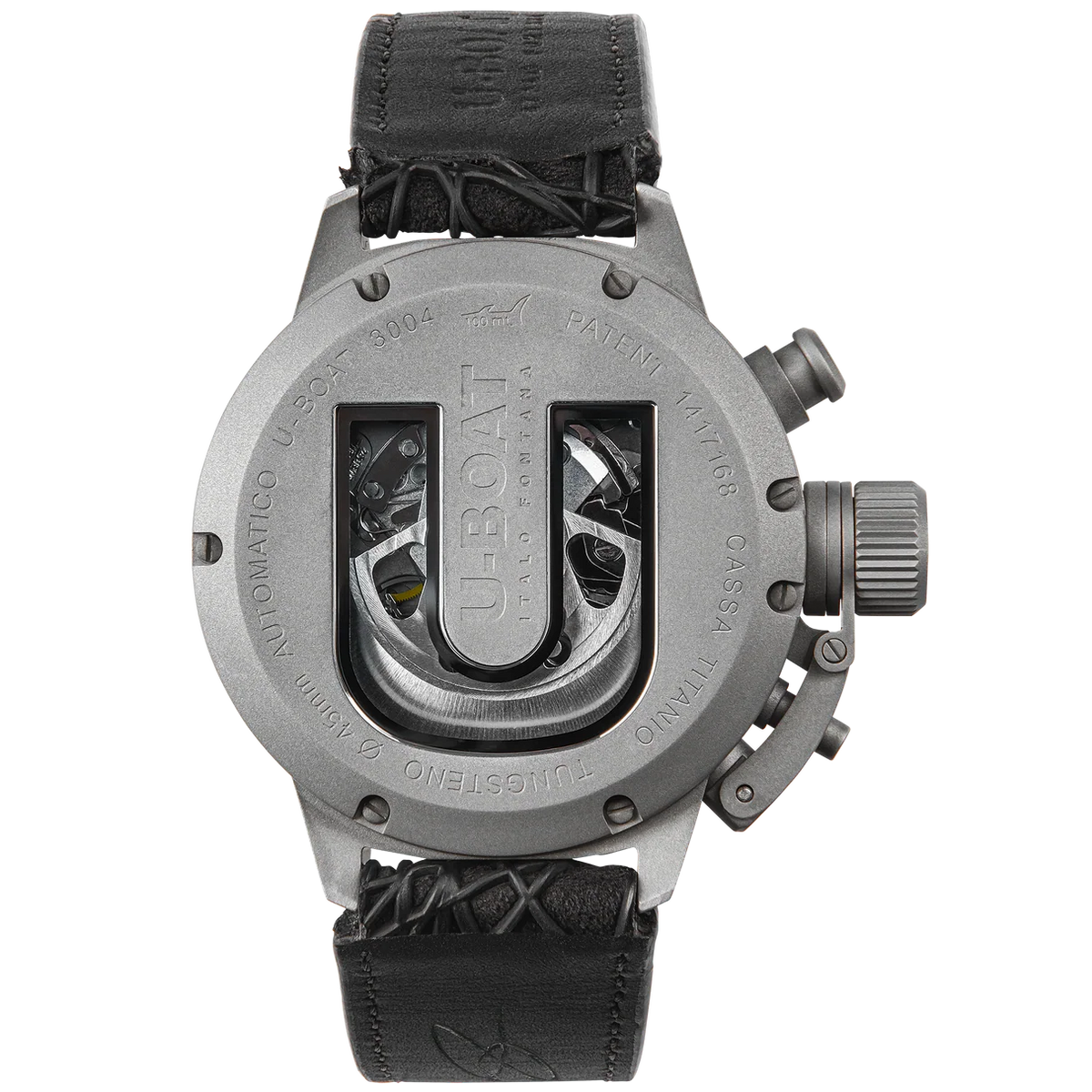 U-Boat Classico 45 Titanium Tungsten Black
