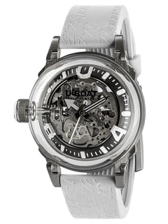 U-Boat U-65 Automatik Skelett Weiss