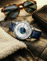 ZEPPELIN MODELL 84681 Herrenuhr Datum Quartz