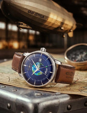 ZEPPELIN MODELL 84683 QUARTZ ANALOG DATUM