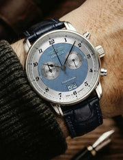 ZEPPELIN MOD 85843 CHRONO QUARTZ ANALOG 46MM