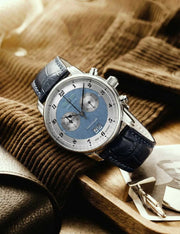 ZEPPELIN MOD 85843 CHRONO QUARTZ ANALOG 46MM