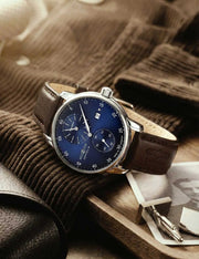 ZEPPELIN MOD 86223 ARMBANDUHR SAPHIR DATUM