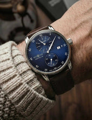 ZEPPELIN MOD 86223 ARMBANDUHR SAPHIR DATUM