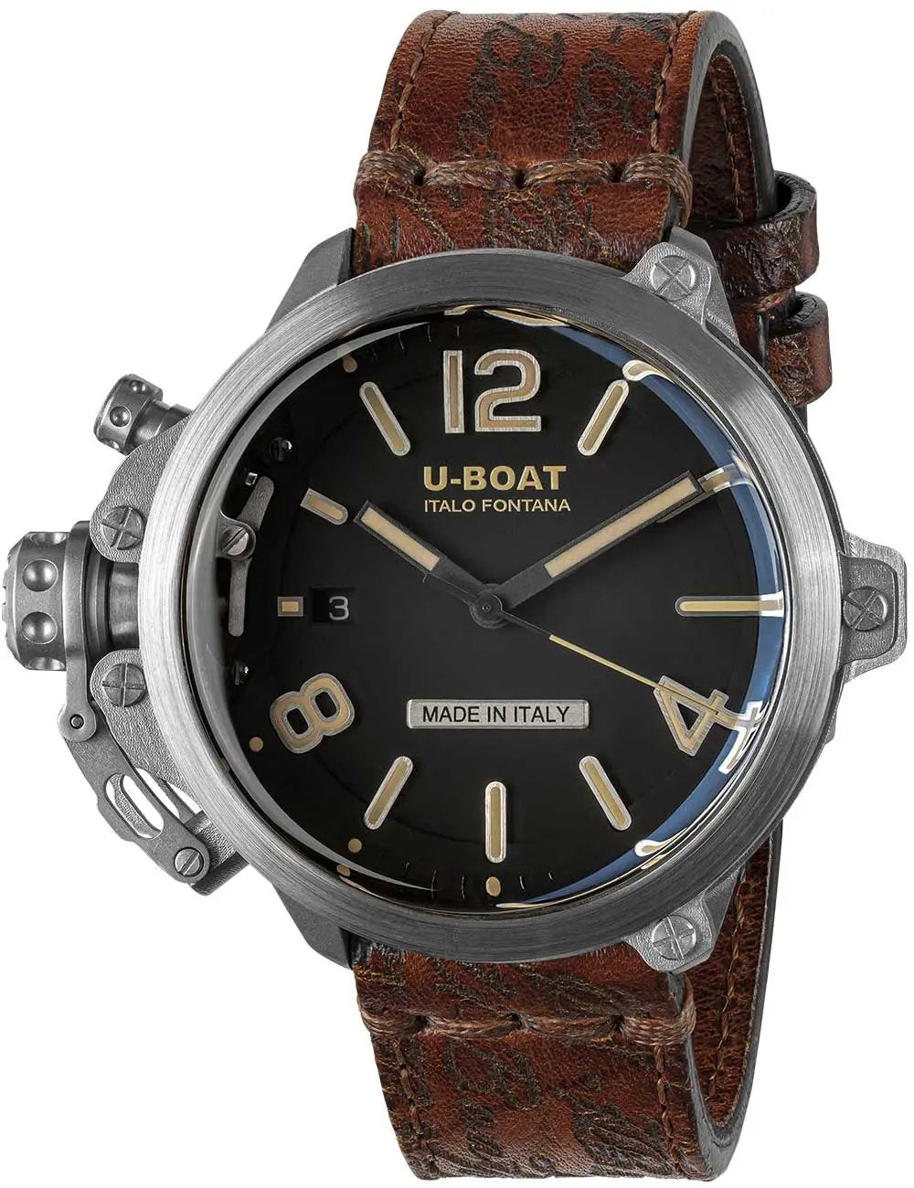 U-Boat Capsule 45mm SS BK BE Automatic