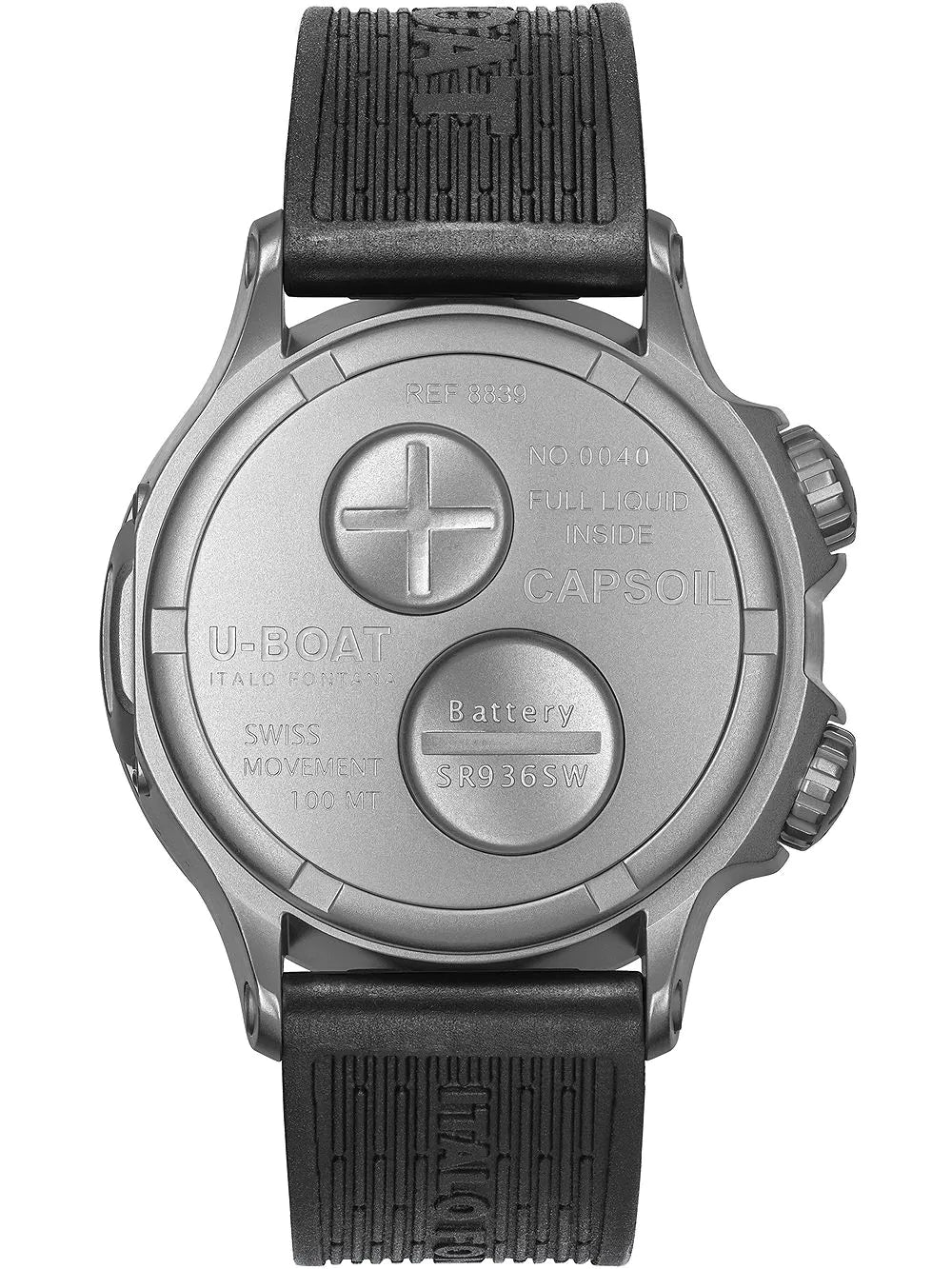 U-Boat Capsoil Doppiotempo SS GMT