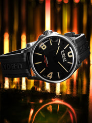 U-Boat Darkmoon Capsoil Schwarz Kautschuk