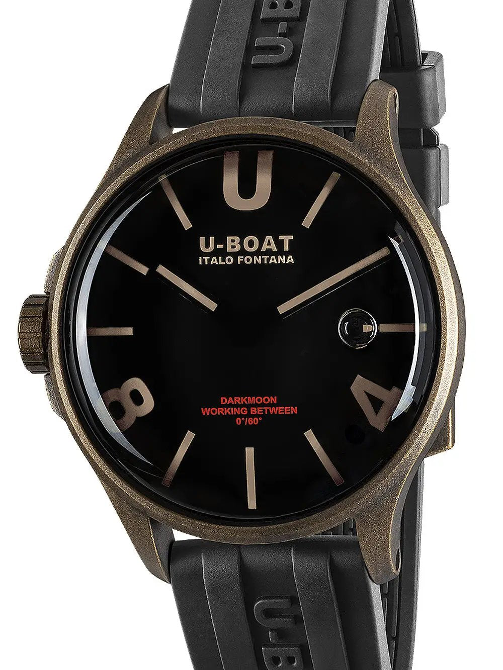 U-Boat Darkmoon Brown Vintage Capsoil 40mm