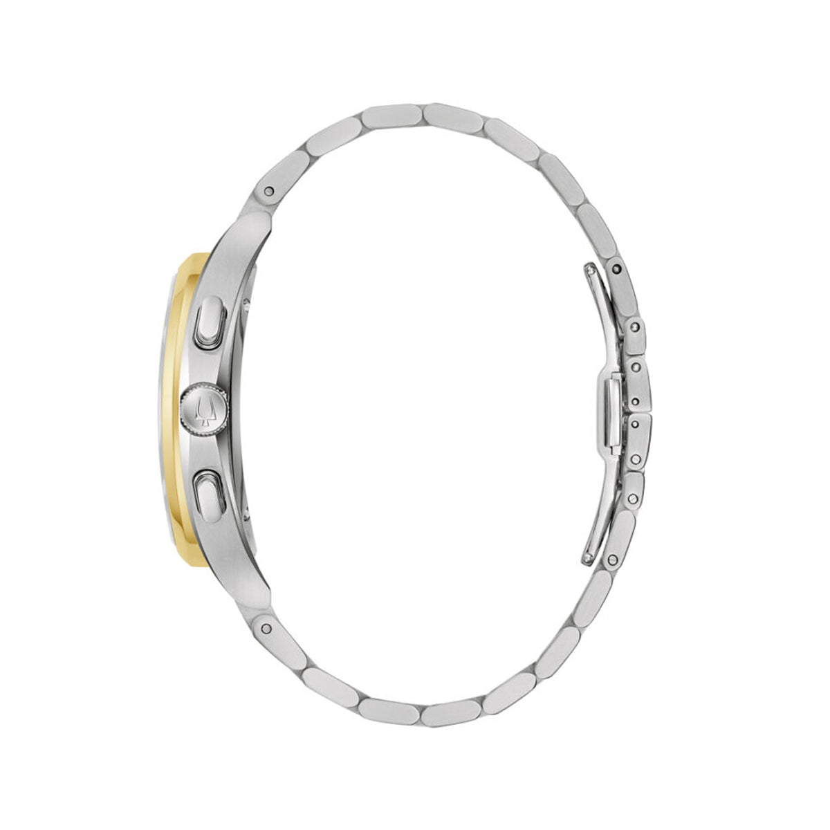 Bulova Uhr Modell 98A301 Herrenarmbanduhr Edelstahl Gehäuse Quarzwerk Stilvolles Wasserdicht