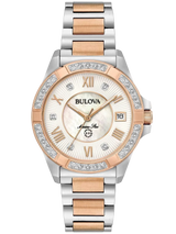 BULOVA MOD 98R234 Damenuhr Quartz Saphir Glas 38MM