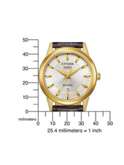 CITIZEN MOD AW0102-13AC QUARZ ANALOG DATUM 3ATM