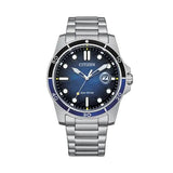 CITIZEN MOD AW1810-85L QUARZ UHR DATUM 10ATM
