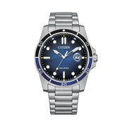 CITIZEN MOD AW1810-85L QUARZ UHR DATUM 10ATM