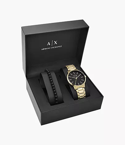 ARMANI EXCHANGE MOD. CAYDE Set + bracelet AX7119