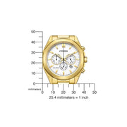 CITIZEN MOD CA4592-85A Herren Quartz Uhr 10ATM