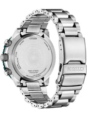 CITIZEN RADIOCONTROLLED CRONO PILOT STEEL CB5004-59W