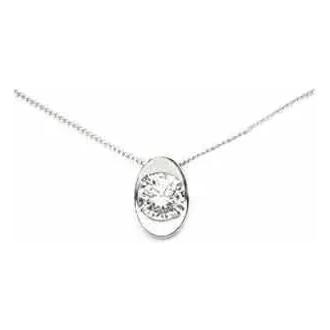Miluna Halskette 18 Karat Gold mit Diamant CLD1276