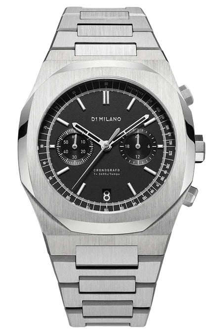 D1 MILANO Mod. CHRONOGRAPH NEW BLACK D1-CHBJ08