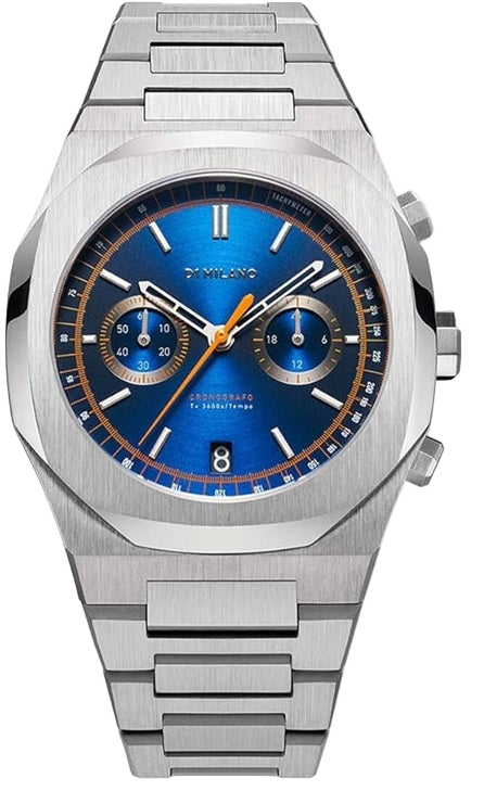 D1 MILANO Mod. CHRONOGRAPH ROYAL BLUE D1-CHBJ09