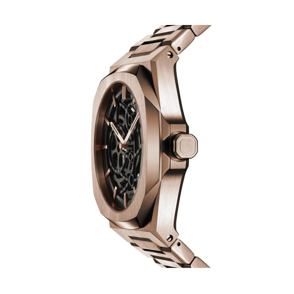 D1 MILANO Mod. SKELETON ROSE GOLD D1-SKBJ12