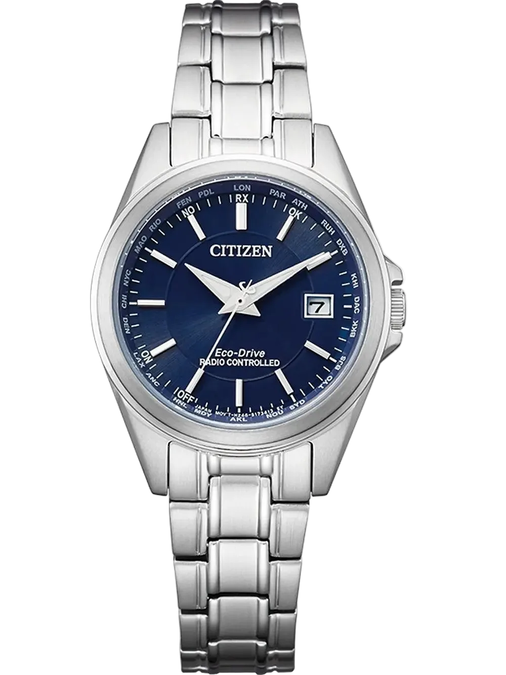 CITIZEN EC1180-81L Quartz Analog Uhr Datum
