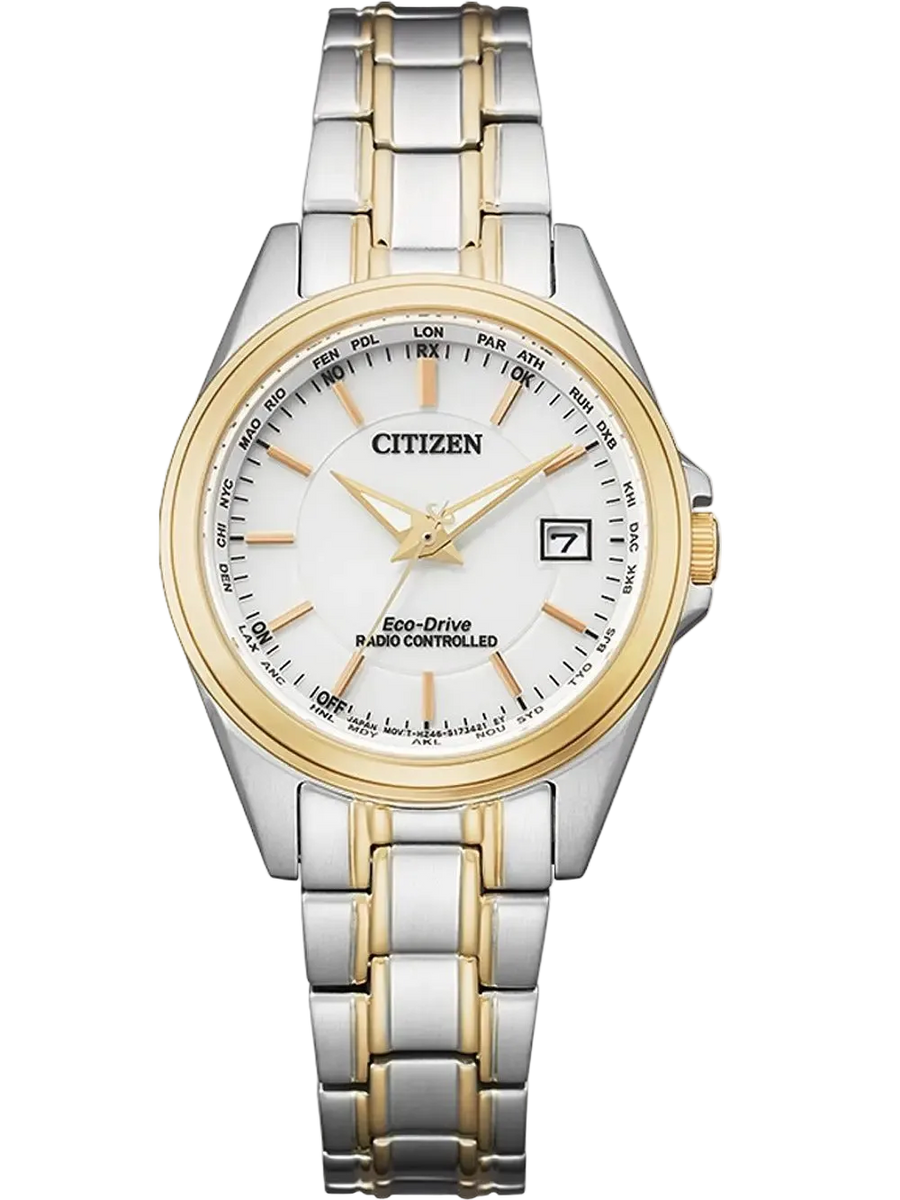 CITIZEN ECO-DRIVE RADIO-CONTROLLED EC1186-85A DAMENUHR
