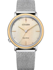 CITIZEN EM1006-40A DAMEN QUARTZ UHR 5ATM SAPHIR