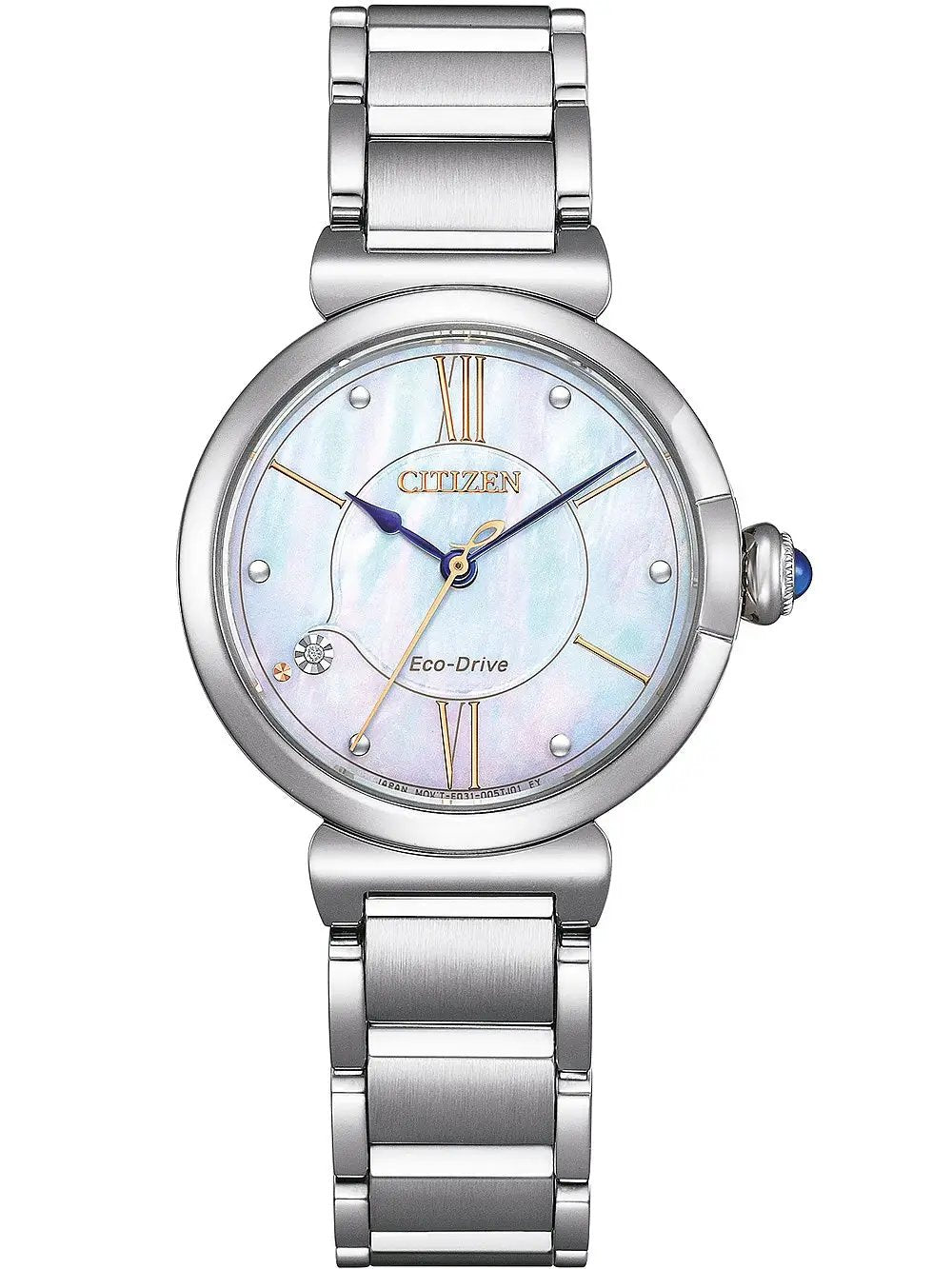 CITIZEN EM1070-83D MODELL Damen Uhr Saphir