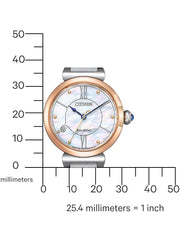 CITIZEN MOD EM1074-15D Uhr Quartz Saphir Glas