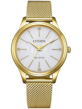 CITIZEN MOD. EM1222-87A DAMEN Quarz Ohrringe
