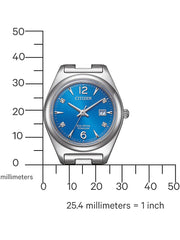 CITIZEN EW2601-81L Damenuhr Edelstahl Gehäuse