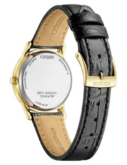 CITIZEN EW2722-01A DAMEN QUARTZ ANALOG DATUM 3ATM