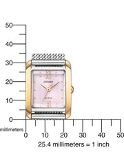 CITIZEN EW5596-66X Damenuhr Quartz Saphir Glas 5ATM