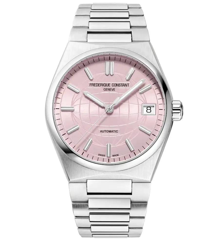 FREDERIQUE CONSTANT FC-303LP2NH6B HIGHLIFE LADIES AUTOMATIC PINK DIAL
