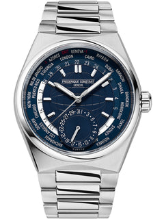 Frederique Constant Highlife Worldtimer Blau