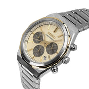 SEIKO HGK001P1 CHRONOGRAPH HERRENUHR EDELSTAHL CHAMPAGNER 40MM